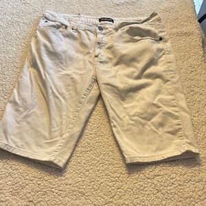 Aeropostale White Jean Shorts Classic Style
